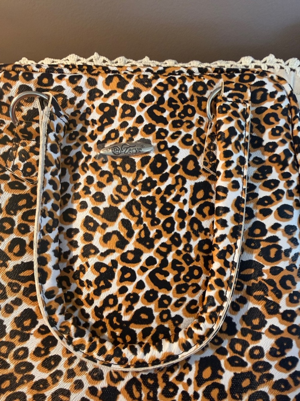 New Preserve Leopard print  Jewelry Tote. Travel Bag - Picture 4 of 15
